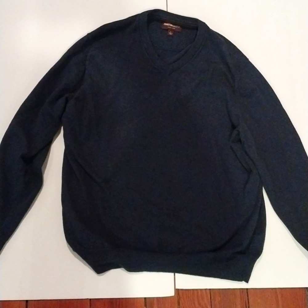 Johnston & Murphy Blue, Large, Sweater